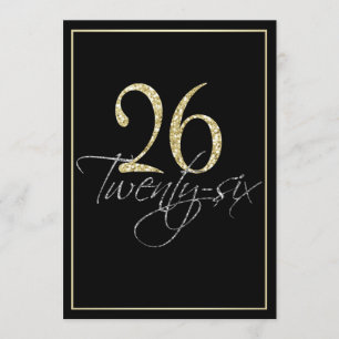 Invitación Fiesta de cumpleaños número 26 de plata oficial ne