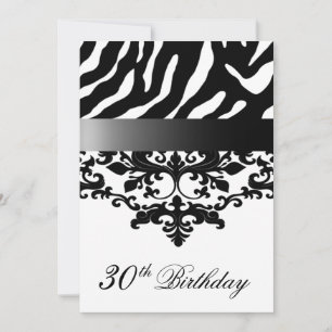 Invitación Fiesta de cumpleaños número 30