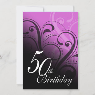 Invitación Fiesta de cumpleaños número 50