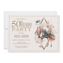 Fiesta de cumpleaños número 50 de la Llama formal