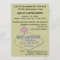 Fiesta de cumpleaños número 50 de Las Vegas