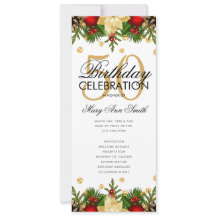 Fiesta de cumpleaños número 50 Oro con menú