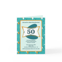 Fiesta de cumpleaños número 50 Retro mediados de s