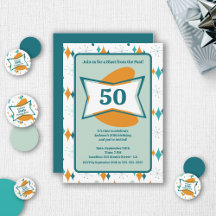 Fiesta de cumpleaños número 50 Retro mediados de s