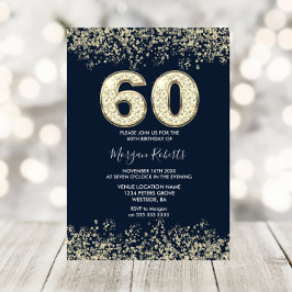 Invitación Fiesta de cumpleaños número 60 de la Marina y el O