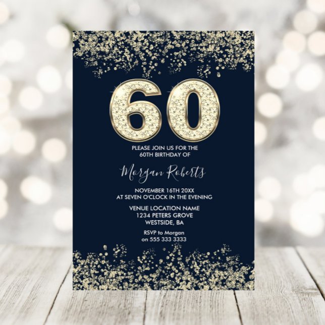 Invitación Fiesta de cumpleaños número 60 de la Marina y el O (Subido por el creador)