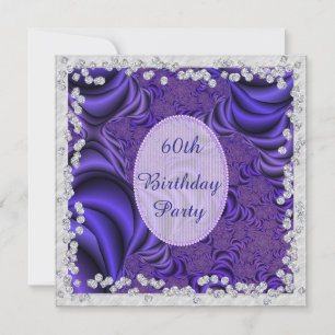 Invitación Fiesta de cumpleaños número 60 de Lila Lujoso y Di