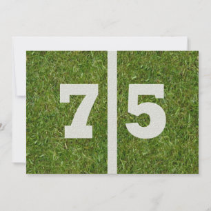 Invitación ¡Fiesta de cumpleaños número 75!