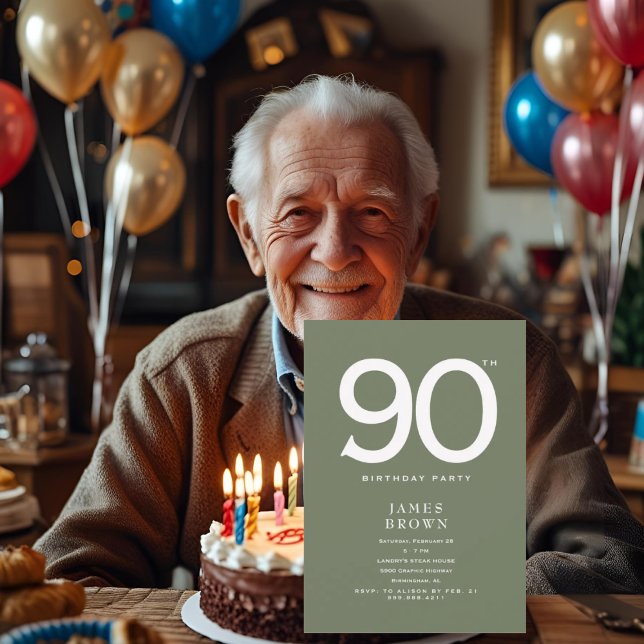 Invitación Fiesta de cumpleaños número II de Dark Sage 90 (Subido por el creador)