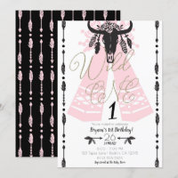 Fiesta de cumpleaños número uno con estilo bohemio
