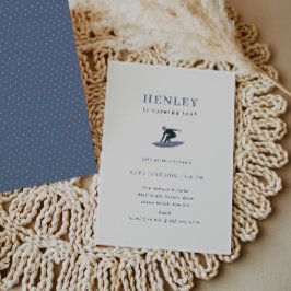 Invitación Fiesta de cumpleaños para el tema del surf de Guay