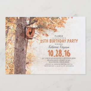 Invitación Fiesta de cumpleaños para la caída de la vieja cas