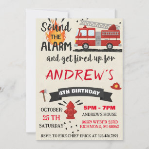 Invitación Fiesta de cumpleaños personalizada para niño Bombe