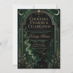Invitación Fiesta de cumpleaños perversamente chic