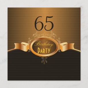 Invitación Fiesta de cumpleaños PixDezines 65/MIRA tu evento.