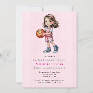 Invitación Fiesta de cumpleaños por Chica