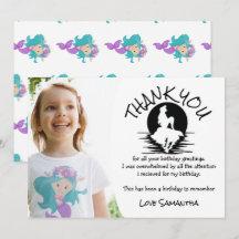 Fiesta de cumpleaños púrpura de Sirena Gracias