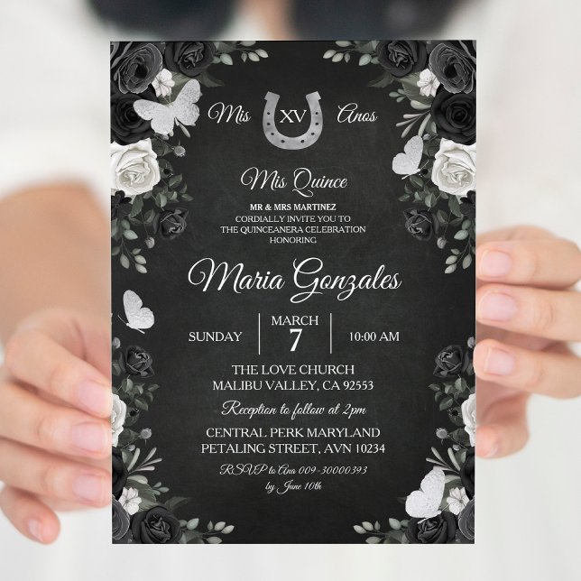Invitación Fiesta de cumpleaños Quinceanera de la Princesa Bl (Subido por el creador)