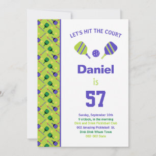 Invitación Fiesta de cumpleaños + RSVP en