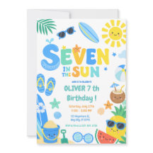 Fiesta de Cumpleaños Seven en la Playa al Sol