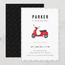 Fiesta de cumpleaños sobre el tema del motociclist