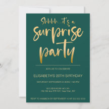 Fiesta de Cumpleaños Sorpresa Moderna y Elegante e