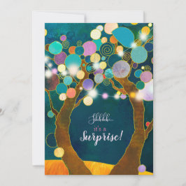 Invitación Fiesta de cumpleaños sorpresa para las luces de ca