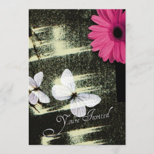 Invitación Fiesta de Cumpleaños Sueño de Mariposa Margarita G