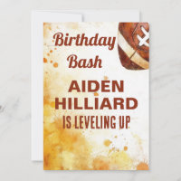 Fiesta de cumpleaños temática del fútbol