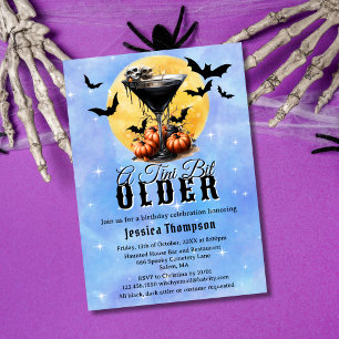 Invitación Fiesta de Cumpleaños un Poco Más Grande con temáti