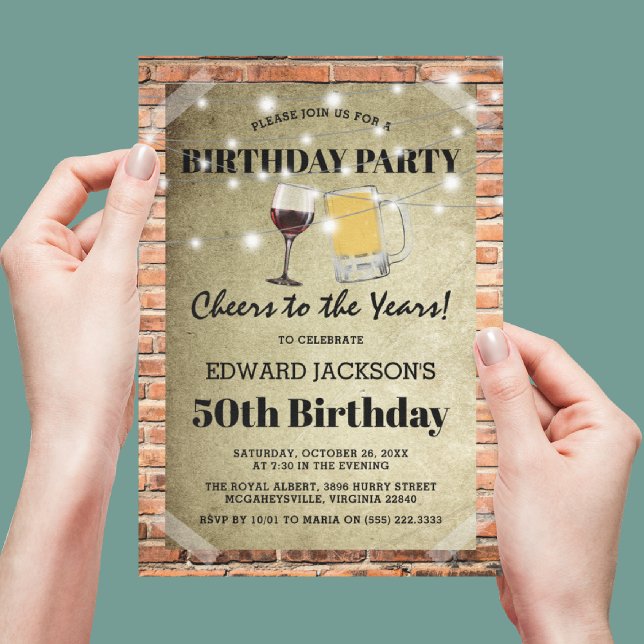 Invitación Fiesta de cumpleaños urbano ruso | Saludos a los a (Subido por el creador)