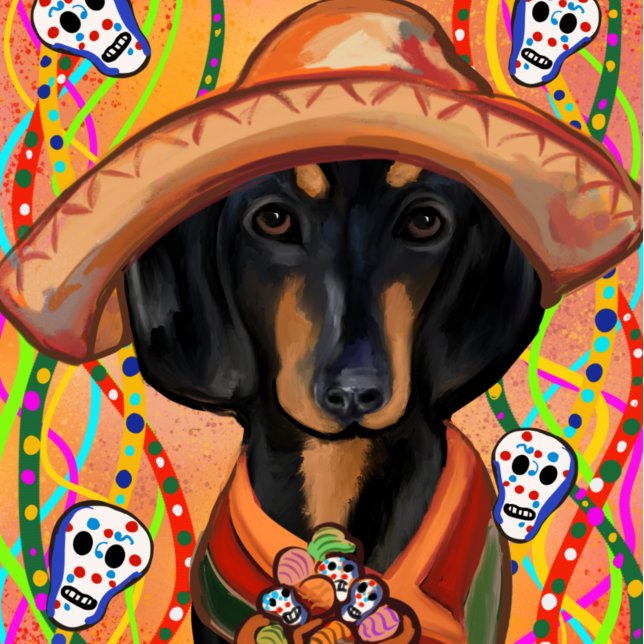 Invitación Fiesta de Dachshund  (Subido por el creador)