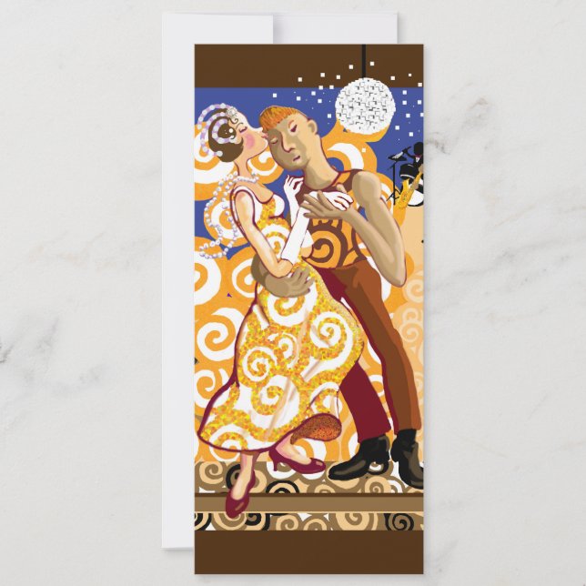 Invitación Fiesta de danza (Anverso)