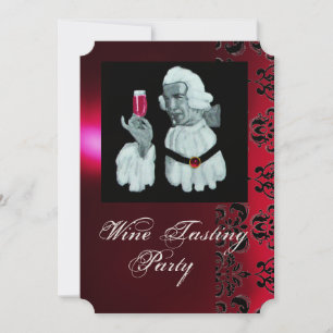 Invitación FIESTA DE DEGUSTACIÓN DE VINO DEL SOMMELIER Damasc