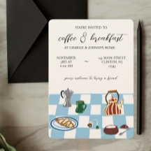 Fiesta de desayuno y cafetería