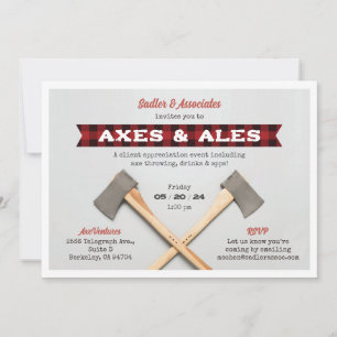Invitación Fiesta de desgarre de Ax