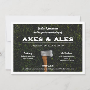 Invitación Fiesta de desgarre de Ax