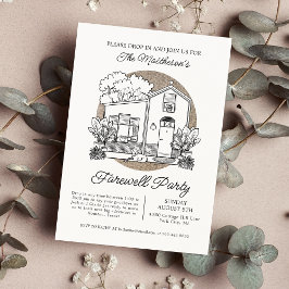 Invitación Fiesta de Despedida Abierta