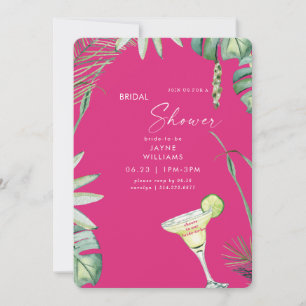 Invitación Fiesta de Despedida de Soltera Beach Tropics Hot P