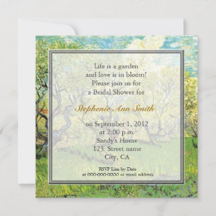 Invitación Fiesta de despedida de soltera con arte vintage de