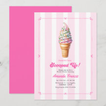 Fiesta de Despedida de Soltera con Helado Rosa Cal