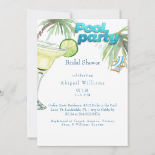 Invitación Fiesta de Despedida de Soltera con Margarita II en