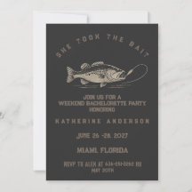Fiesta de Despedida de Soltera con Tema de Pesca P