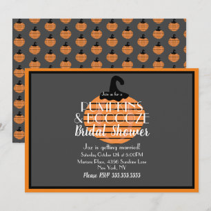 Invitación Fiesta de Despedida de Soltera de Calabaza de Hall