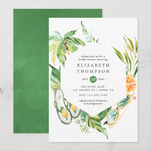 Invitación Fiesta de Despedida de Soltera de Verano