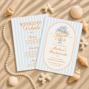 Invitación Fiesta de Despedida de Soltera del Club de Bach en