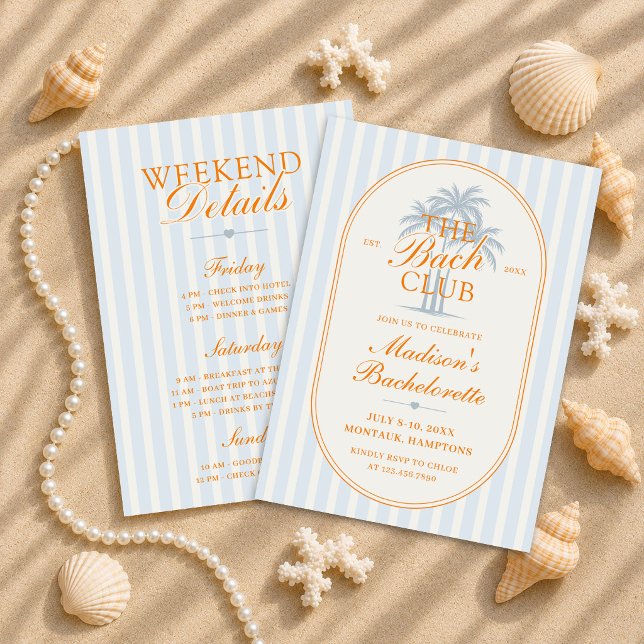 Invitación Fiesta de Despedida de Soltera del Club de Bach en (Subido por el creador)