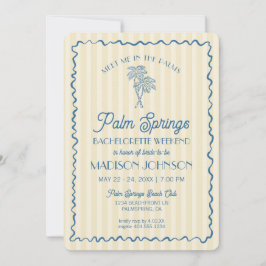 Invitación Fiesta de Despedida de Soltera en la Playa Pastel