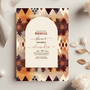 Invitación Fiesta de Despedida de Soltera Étnica Occidental A