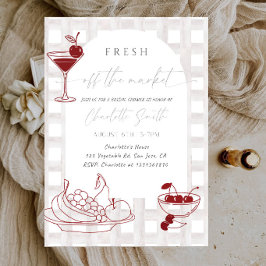 Invitación Fiesta de Despedida de Soltera Fresh Off the Marke